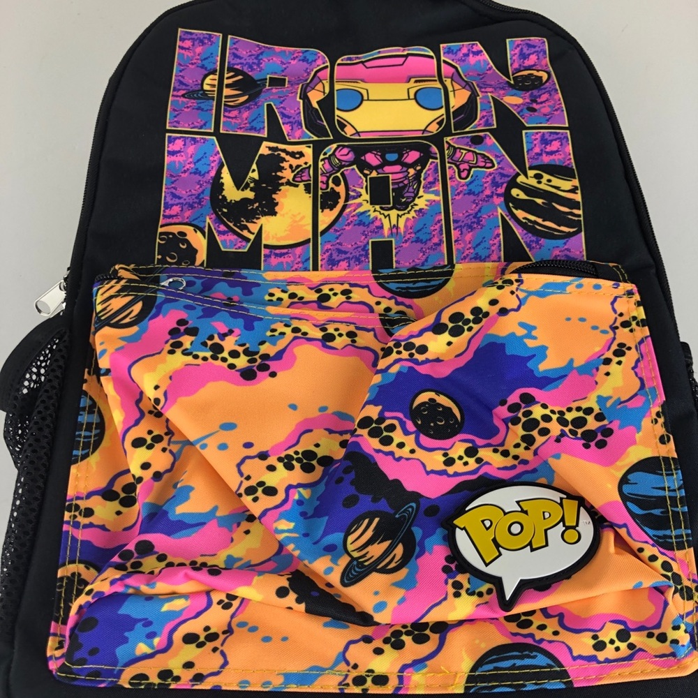 Funko Marvel Iron-Man Blacklight Backpack Target